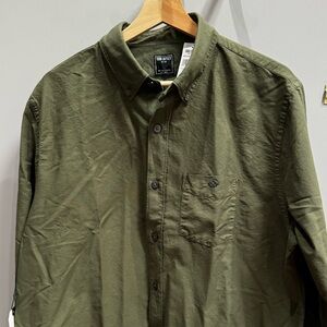 Todd Snyder - Men’s Oxford Shirt - Tent Green - XL